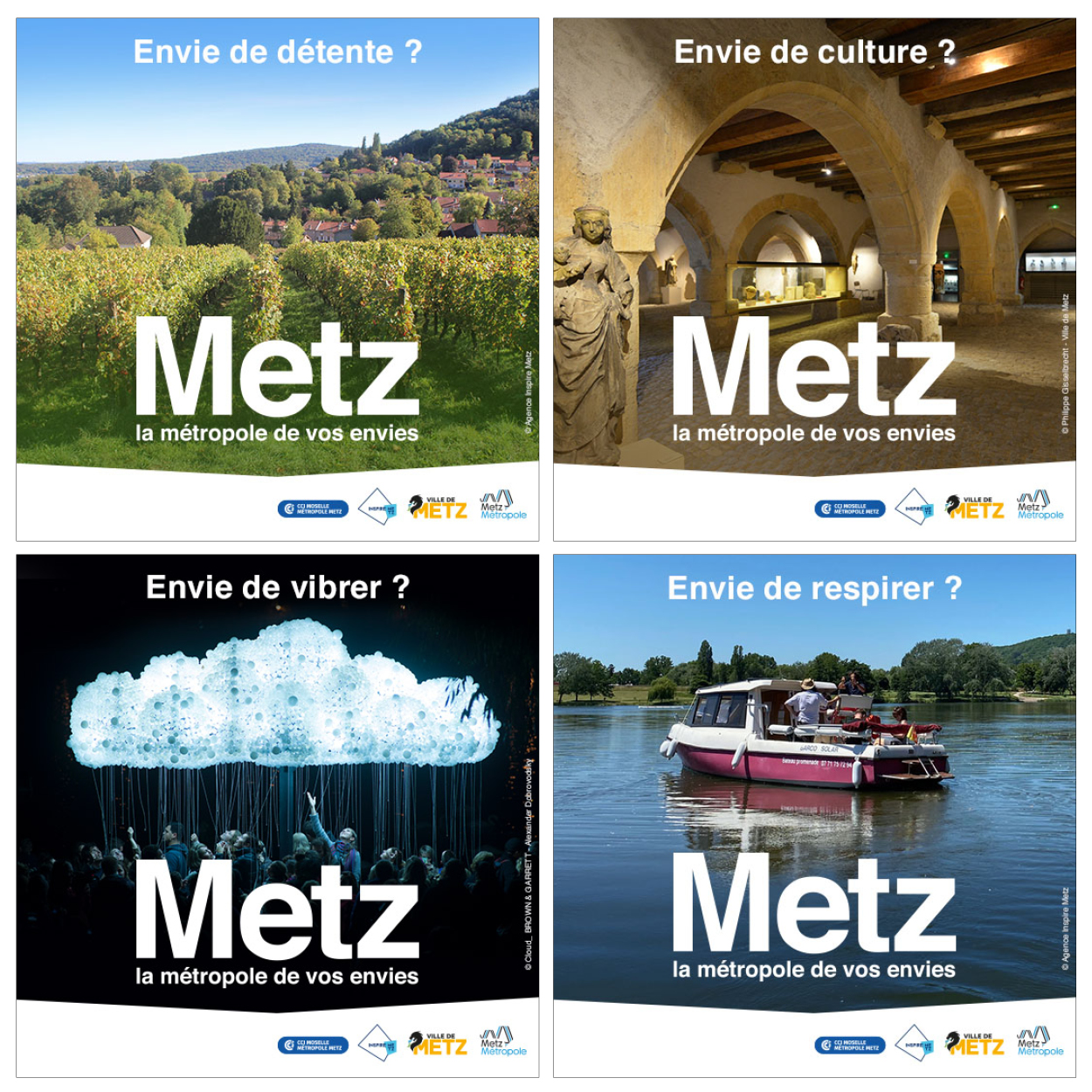 Envie de détente ? Envie de culture ? Envie de vibrer ? Envie de respirer ? Metz, la métropole de vos envies !