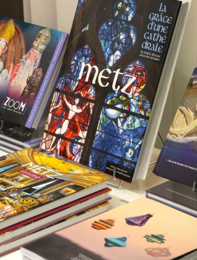 Livres de la boutique de l'agence Inspire Metz - Office de Tourisme