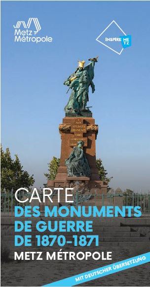 Carte des monuments de la guerre de 1870-1871