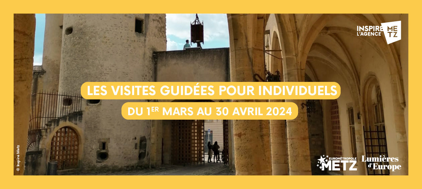 Les visites guidées des mois de mars-avril 2024