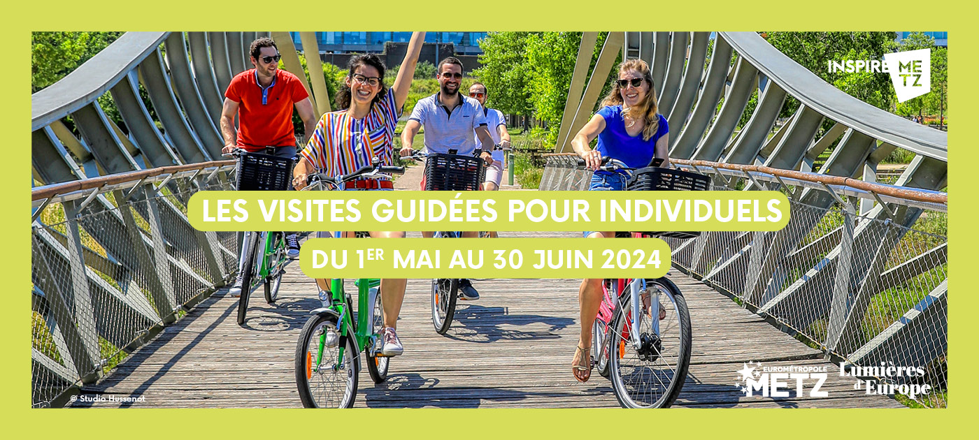 Les visites guidées des mois de mai-juin 2024