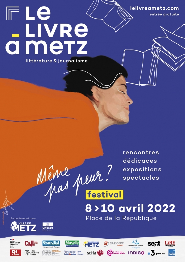 Festival Le Livre à Metz du 8 au 10 avril