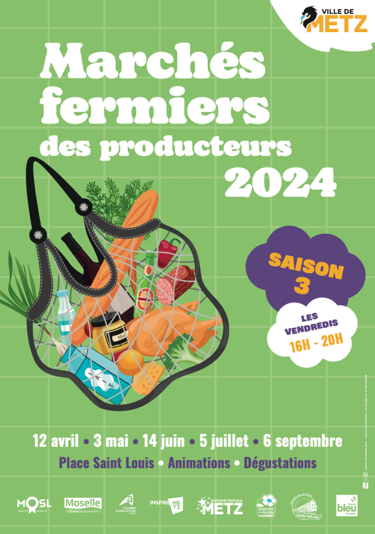 Les marchés fermiers des producteurs sont de retour d'avril à septembre 2024